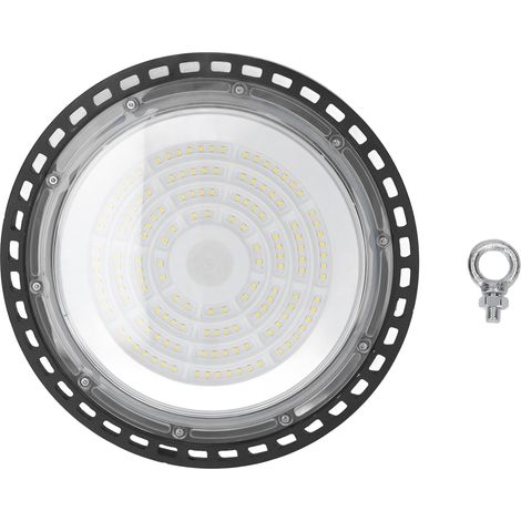 Luminaire LED UFO 100W Super Lumineux pour Entrepôt Garage Commercial Éclairage 85-265V (1/5)