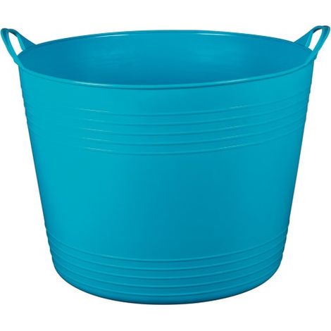 Cesta flexible de 46 cm / 40 L azul - Green Line - aluminio y plástico