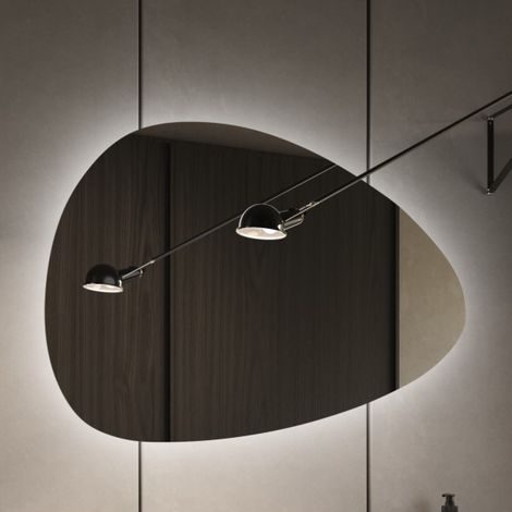 Miroir organique lumineux salle de bain MEY (1/5)