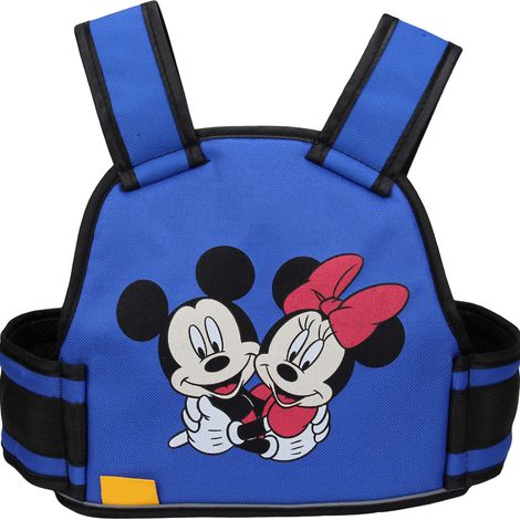 Sangle de sécurité moto enfant Oxford réglable type 8 avec bandes réfléchissantes, motif dessin animé, stable pour balade, harnais enfant. (1/5)