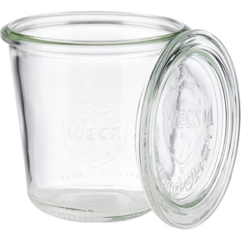Bocaux en Verre avec Couvercle Weck 290 mL - Lot de 6 - APS (1/3)