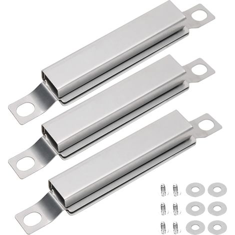 Lot de 3 tubes de transfert réglables universels en acier inoxydable pour barbecue à gaz – Pièces de rechange pour brûleurs, idéal pour le jardin (1/5)