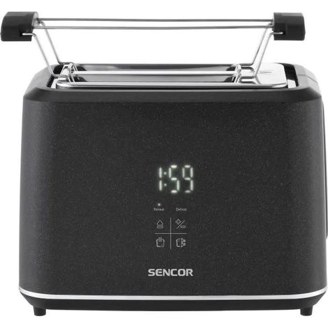 Sencor STS 0600BK Toaster schwarz 1080W 7 Stufen
