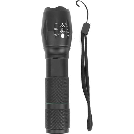 Lanterne de camping 103C avec lumière vive, conception télescopique, en alliage d'aluminium et LED T6 - AquaForge (1/5)