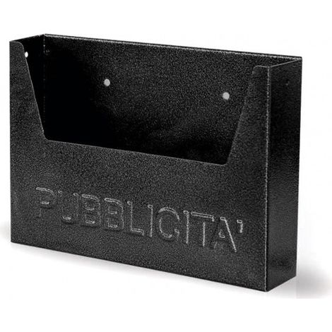 Boîte aux lettres pour la publicité Iron Black Art 714