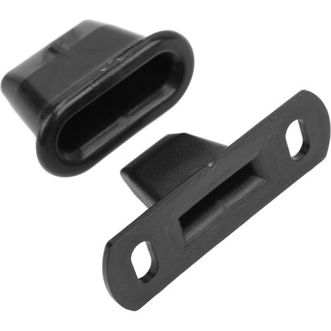 2 pièces Kit de guidage de porte coulissante latérale 904637 Noir ABS Compatible Fiat Scudo 1995-2006 (1/5)