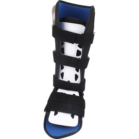 Attelle cheville varus valgus correcteur pied tombant fixation fracture support gauche (Unité) (1/5)