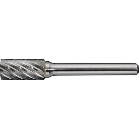 Fresa ZYA INOX D.10mm cabeza-L.20mm vástago-D.6mm HM galvanizado normal fino PROMAT