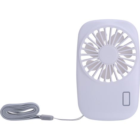 Mini ventilateur portable ultra-fin — rechargeable par USB, silencieux et de format poche — idéal pour les étudiants et les trajets en métro ou en bus. (1/3)