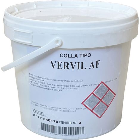 COLLA ACETOVINILICA VERVIL AF  kg. 5
