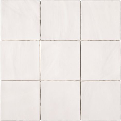 DUNE 188253 TABARCA Blanco Mate 15x15 cm - Medida: Caja 0,9M2 - ref: 188253