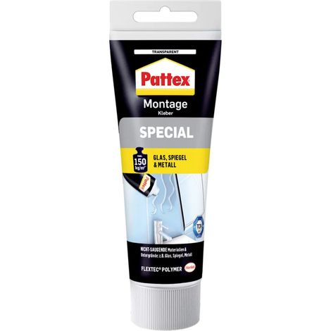 Pattex Special Montagekleber Herstellerfarbe Transparent PXK08 80 g