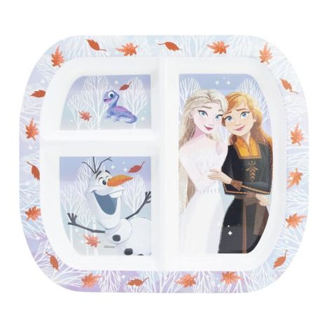 PLATO RECTANGULAR DIVIDIDO FROZEN