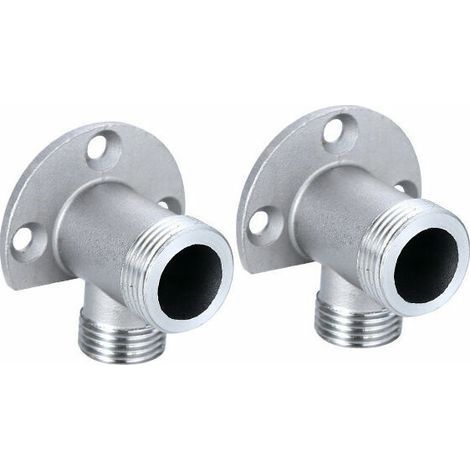 Kit d'installation pour connecter le tuyau pour robinet apparent. système de douche extérieur. mitigeur thermostatique. conversion encastré en surface (1/4)