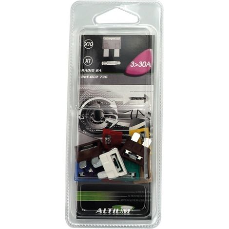 Fusibles Enfichables Altium Protection électrique Automobile Essentielle - Altium