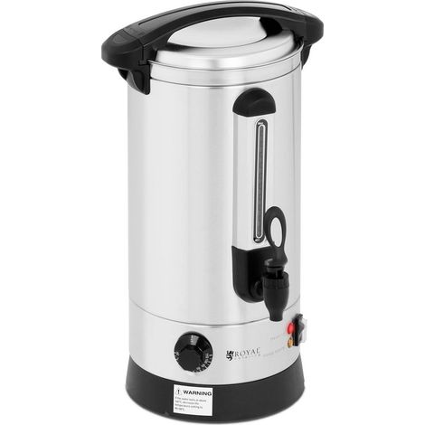 Chauffe-eau double paroi en acier 8,7 L 1500 W (1/6)