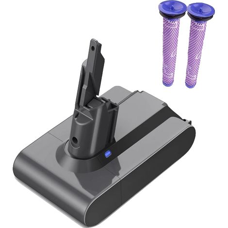 Batteria, capacità 6000 mAh, tipo agli ioni di litio, nera, 21,6 V-a (1/2)