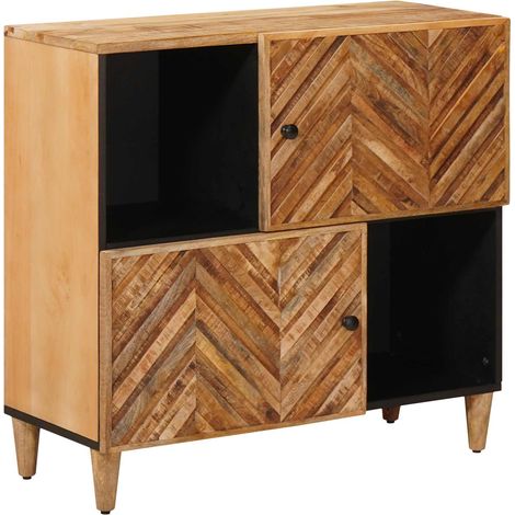 vidaXL  Storage Cabinets  Brown 80 x 33.5 x 75 cm Solid Mango Wood