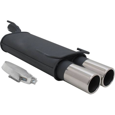Silencieux Echappement Opel Kadett E 84/93 - 2x90mm-13749996