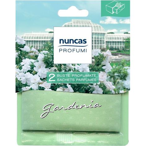 2 Buste Profumate per Cassetti Gardenia Nuncas