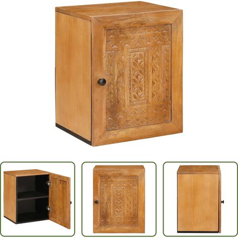 Rangement salle de bain - Cabinet de salle de bain Marron Clair 38 x 33 x 48 cm (1/5)