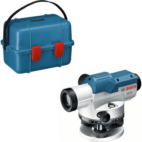 Bosch - Livellatore ottico, portata 100 m, con treppiede e accessori 0601068002