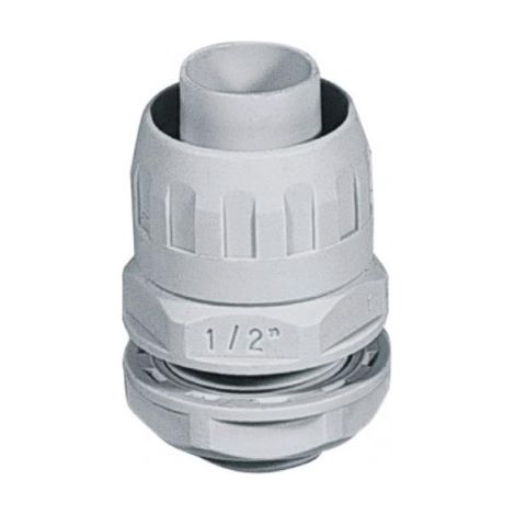 Raccordo Guaina-Scatola Filetto P.Gas D.40 Ip65 (Elettrocanali Cod. Ecgx40)