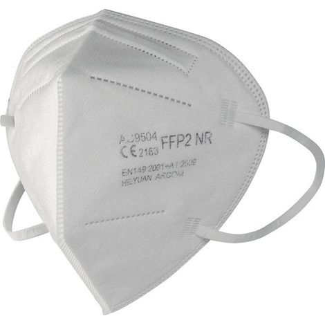 Masque respiratoire ACROM AC9504 FFP2 NR sans soupape d'expiration (Par 1000)