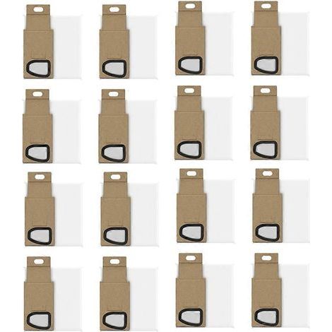 Fits pour Roborock H5 H6 H7 Sac à poussière Aspirateur Non – Woven Fabric Dust Bags de remplacement Accessoires Kit