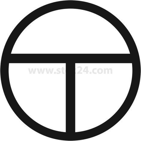 Georg Schlegel Bezeichnungsschild Grafik-Symbol Ein-Aus tastend weiß - 1 Stück