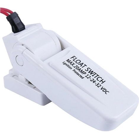 Interrupteur à flotteur pour pompe de cale de qualité marine 12 V 24 V 32 V CC Automatique Fonctionnement submersible avec protection d'allumage ABS Métal (1/5)