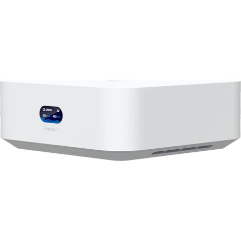 Ubiquiti UX7 Dream Router 15W con Gateway Cloud 10G, WiFi 7, 2x2 MIMO, 210 Gbps RJ45 - Modello UX7 (1/4)