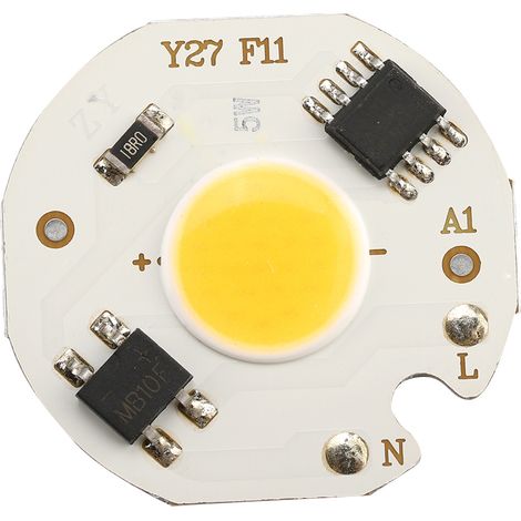 10er-Pack 5-W-COB-Spotlampen (220 V, warmweiß), integrierte Hochleistungs-LEDs, langlebige Beleuchtung (1/3)