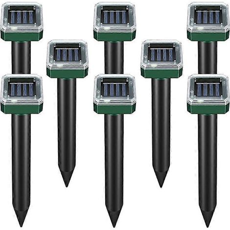 Lot de 8 répulsifs à serpents solaires pour une utilisation en extérieur (1/5)