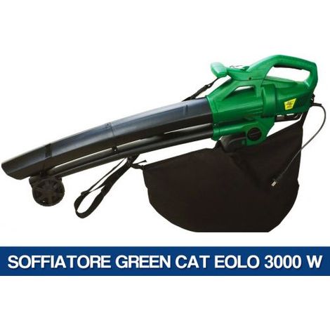Soffiatore Aspirafoglie Green Cat Eolo Elettrico Potenza 2800W (1/6)
