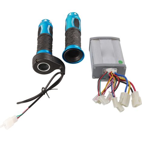 Variateur de vitesse 24V 800W pour moteur à balais, poignée d'accélérateur incluse, compatible trottinette électrique, tricycle et vélo, contrôleur de régulation (1/5)