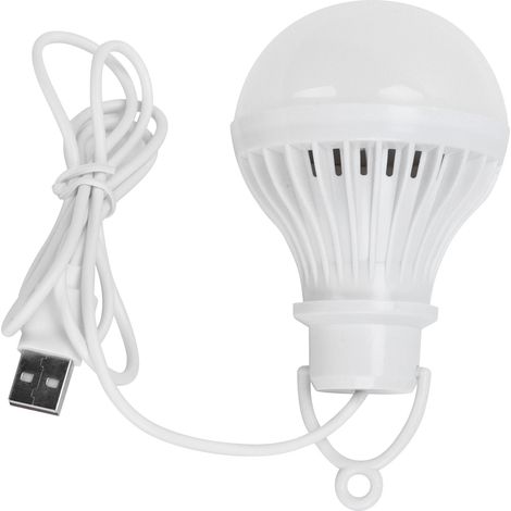 Tragbare USB-LED-Lampe für Camping, 5V 7W energiesparende Notleuchte (1/5)