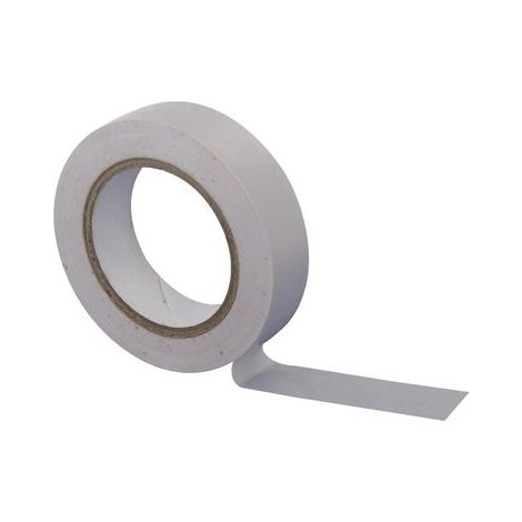 Ruban adhésif isolant Dhome blanc 15 mm x 10 m pour isolation thermique et acoustique (1/3)