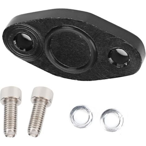 QORVA- Moteur 18T SAi supprimer bloc hors plaque billette aluminium accessoire d'échappement convient pour Mk4 TT B5 B6