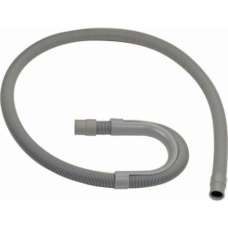 Tubo scarico lavatrice corrugato con dima - Lunghezza: 150 cm