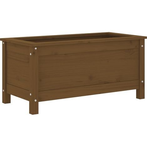 Maison Exclusive - Fioriera da Giardino Ambra 82,5x40x39 cm Legno Massello di Pino