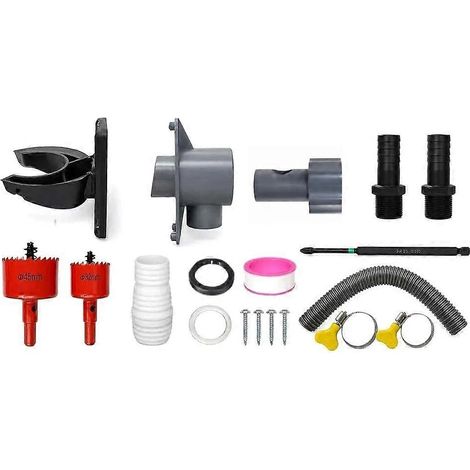 Rain Collector pour Downpipes 70 110mm Rainwater Collector avec montage accessoires et 1m tuyau Rain Butt Connection (1/5)
