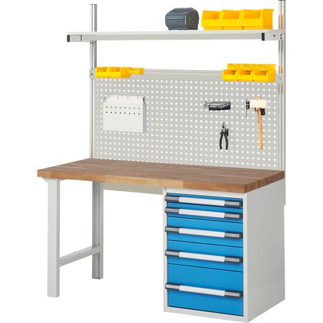 eurokraft pro, Établi avec superstructure série 7000, avec (1/5)