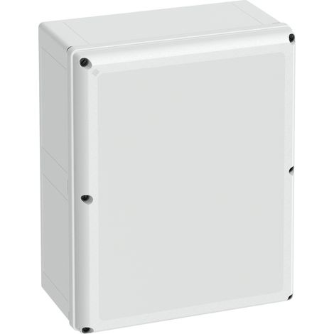 Spelsberg GEOS-L 4050-22-o Leergehäuse, Outdoorgehäuse, Industriegehäuse, robust, IP66/IP67/IP69, grauer Deckel, 400 x 500 x 226 mm
