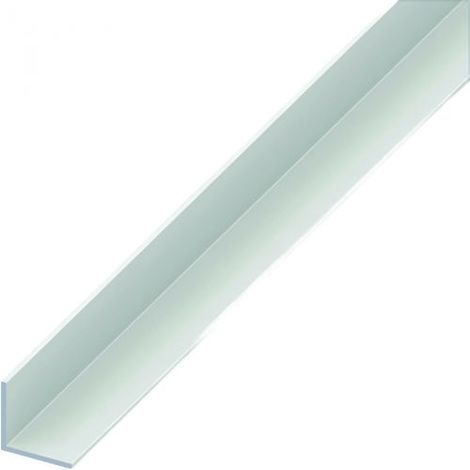 5PZ PROFILO ANGOLARE ALLUMINIO Bianco mm. 30x30x1 mt. 2