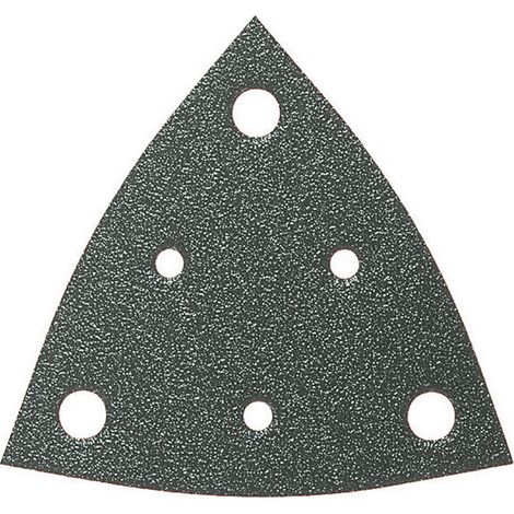 Fein  63717108019 Deltaschleifpapier mit Klett, gelocht Körnung (num) 40 Eckmaß 80 mm  50 St.