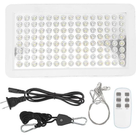 Lampe de croissance LED à spectre complet avec télécommande intelligente pour semis d'intérieur, serre et éclairage d'appoint. Dissipation thermique haute efficacité. Compatible avec les commandes aux (1/5)