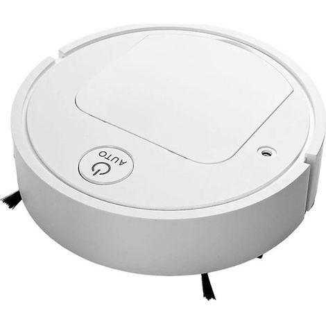 Nouveau robot aspirateur 5 en 1 rechargeable USB avec fonction lavage humide et balayage automatique (1/5)