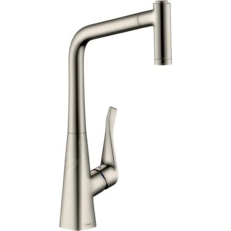 Mitigeur de cuisine à levier unique 320 METRIS DN 15 avec boîte, douchette extractible, ES-Op. (1/5)