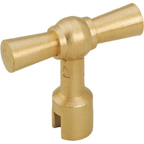GRK – Clé laiton pour robinet à cache entrée 12-15-20 – Type à main – Pour têtes Ø 12x17, 15x21, 20x27 – Unité de vente 1 pièce